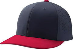 Champro HC1 Ultima Cap - Graphite Graphite Scarlet - Dark Gray Red / 6 5/8’’ - 7’’
