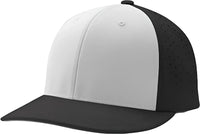 Champro HC1 Ultima Cap - White Black Black - White Black / 6 5/8’’ - 7’’