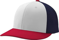 Champro HC1 Ultima Cap - White Navy Scarlet - White Navy Red / 6 5/8’’ - 7’’