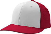 Champro HC1 Ultima Cap - White Scarlet Scarlet - White Red / 6 5/8’’ - 7’’