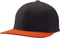 Champro HC2 MVP Cap - Black Black Orange - Black Orange / 6 5/8’’ - 7’’