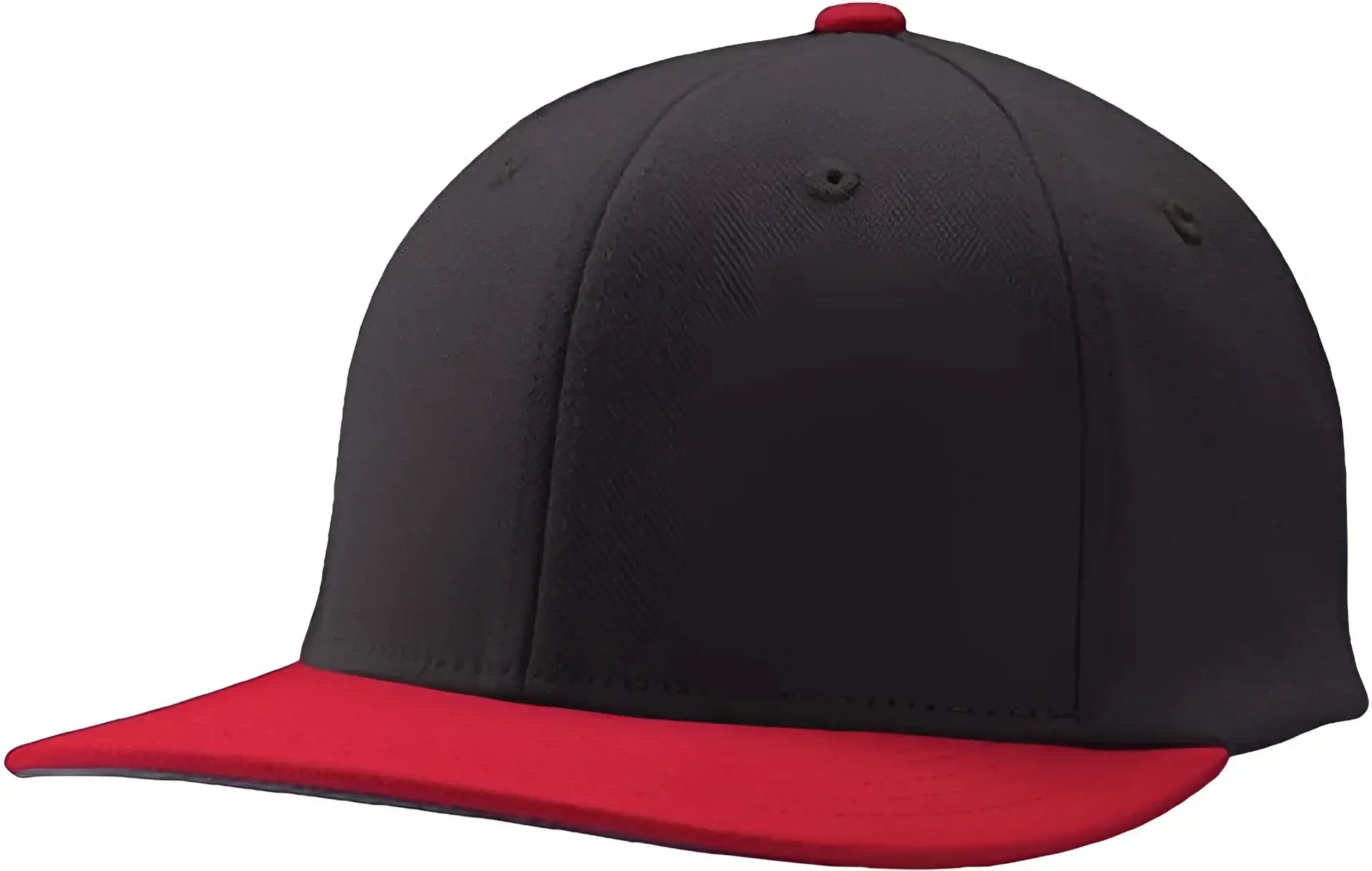 Champro HC2 MVP Cap - Black Black Scarlet - Black Red / 6 5/8’’ - 7’’