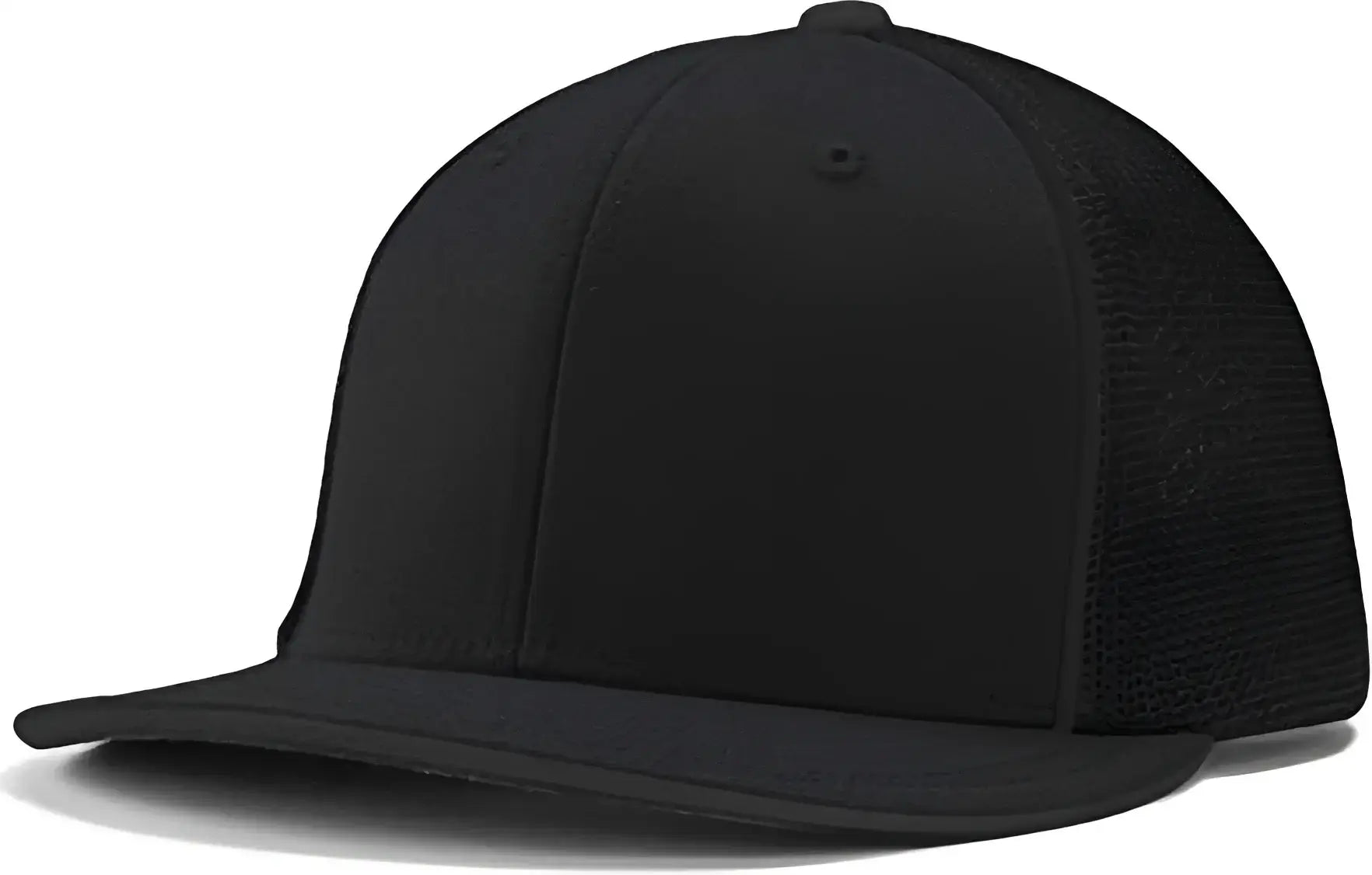 Champro HC3 Varsity Trucker Cap - Black - Black / 6 5/8’’ - 7’’