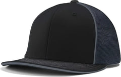 Champro HC3 Varsity Trucker Cap - Black Graphite Black Graphite Pipe - Black Dark Gray / 6 5/8’’ - 7’’
