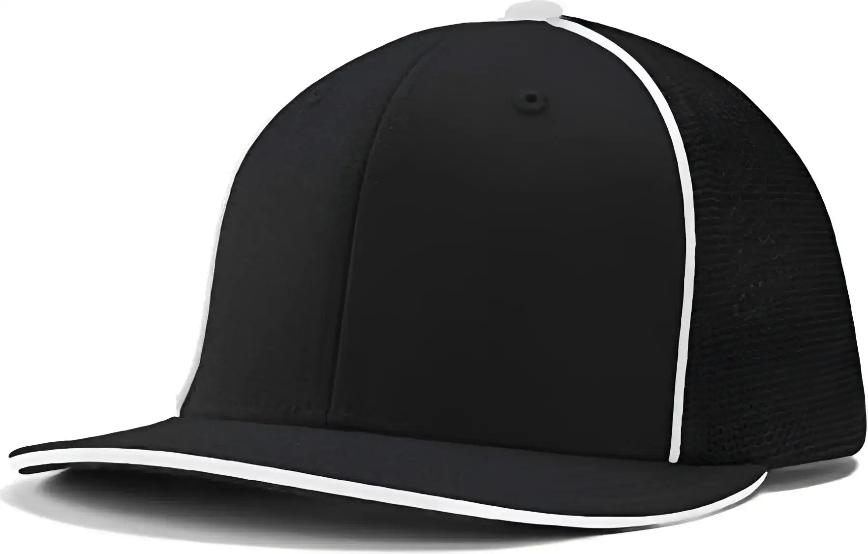 Champro HC3 Varsity Trucker Cap - Black White - Black White / 6 5/8’’ - 7’’