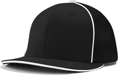 Champro HC3 Varsity Trucker Cap - Black White - Black White / 6 5/8’’ - 7’’