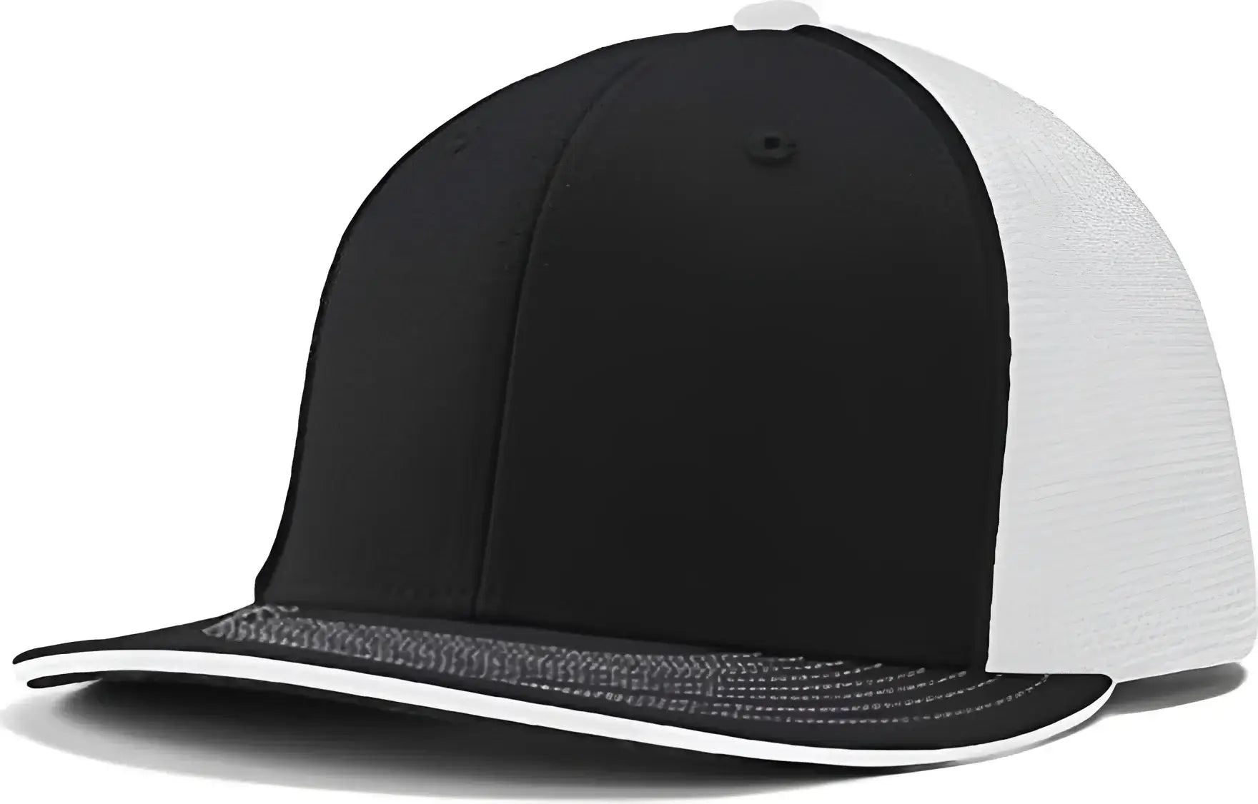 Champro HC3 Varsity Trucker Cap - Black White Black Black - Black White / 6 5/8’’ - 7’’