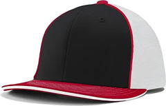 Champro HC3 Varsity Trucker Cap - Black White Scarlet Scarlet - Black Red / 6 5/8’’ - 7’’