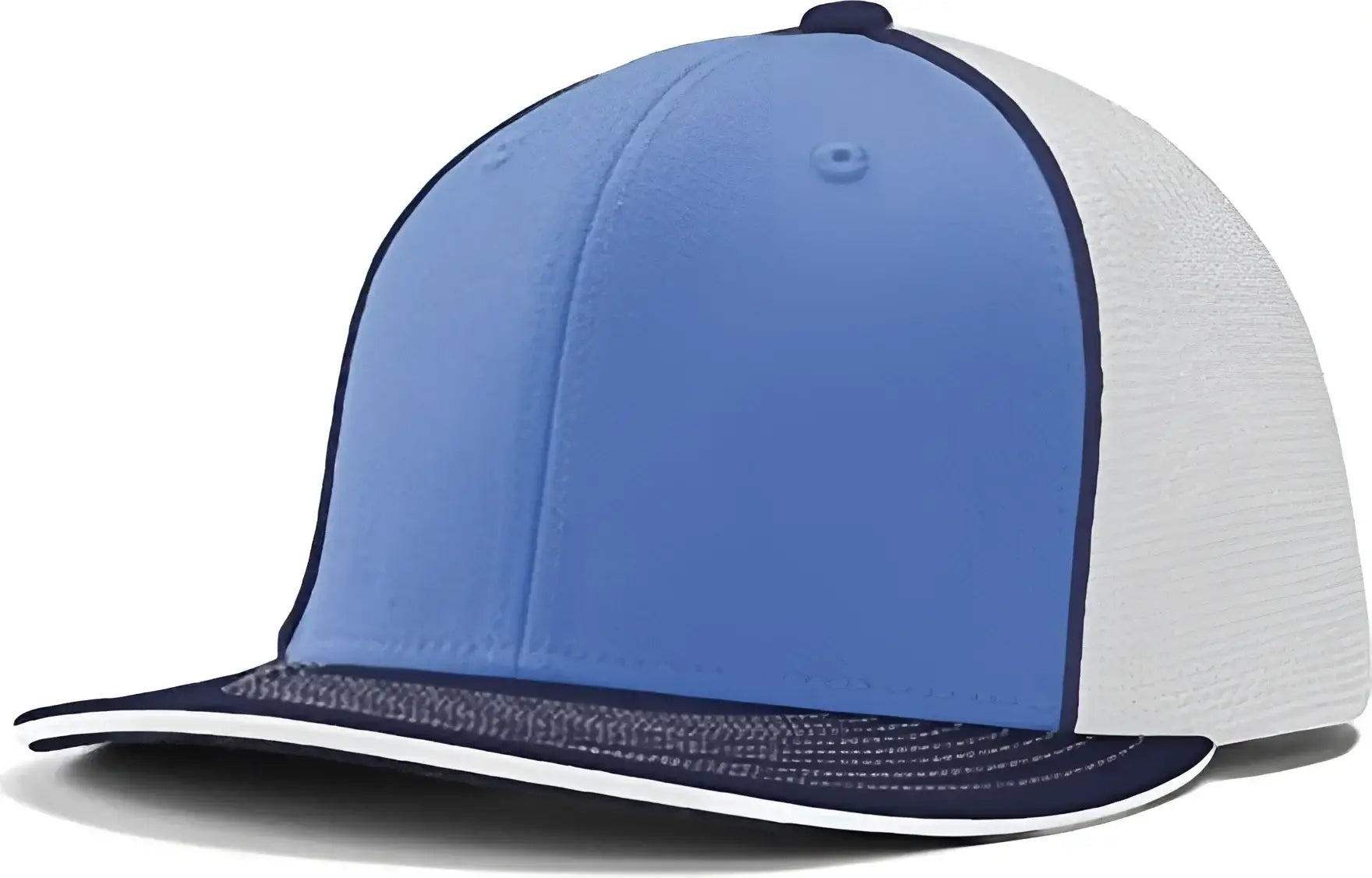 Champro HC3 Varsity Trucker Cap - Light Blue White Navy Navy White Sandwich - Blue Navy / 6 5/8’’ - 7’’