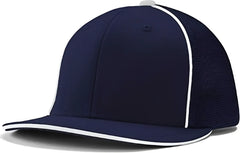 Champro HC3 Varsity Trucker Cap - Navy White - Navy White / 6 5/8’’ - 7’’