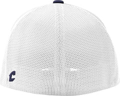 Champro HC3 Varsity Trucker Cap - Navy White Scarlet Scarlet