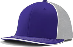 Champro HC3 Varsity Trucker Cap - Purple White Purple White - Purple White / 6 5/8’’ - 7’’