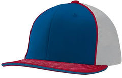 Champro HC3 Varsity Trucker Cap - Royal White Scarlet Scarlet - Royal Red / 6 5/8’’ - 7’’