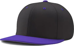 Champro HC4 Pennant Snapback - Black Black Purple - Black Purple / 6 1/4’’ - 7’’