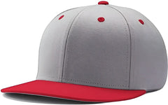Champro HC4 Pennant Snapback - Grey Grey Scarlet - Gray Red / 6 1/4’’ - 7’’