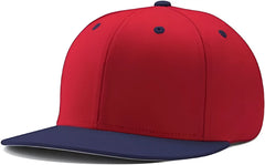 Champro HC4 Pennant Snapback - Scarlet Scarlet Navy - Red Navy / 6 1/4’’ - 7’’