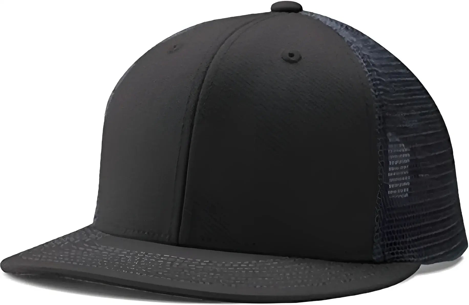 Champro HC5 Performance Trucker Snapback - Black Graphite Black - Black Dark Gray / 7’’ - 7 7/8’’