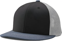 Champro HC5 Performance Trucker Snapback - Black White Graphite - Black Dark Gray / 7’’ - 7 7/8’’