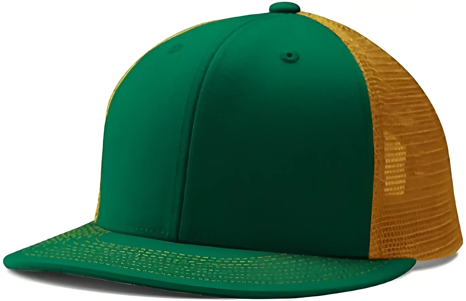 Champro HC5 Performance Trucker Snapback - Forest Green Gold Forest Green - Forest Gold / 7’’ - 7 7/8’’