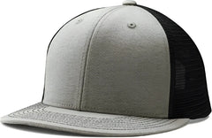 Champro HC5 Performance Trucker Snapback - Heather Black Heather - Gray Black / 7’’ - 7 7/8’’