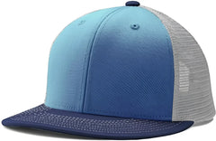 Champro HC5 Performance Trucker Snapback - Light Blue White Navy - Blue Navy / 7’’ - 7 7/8’’