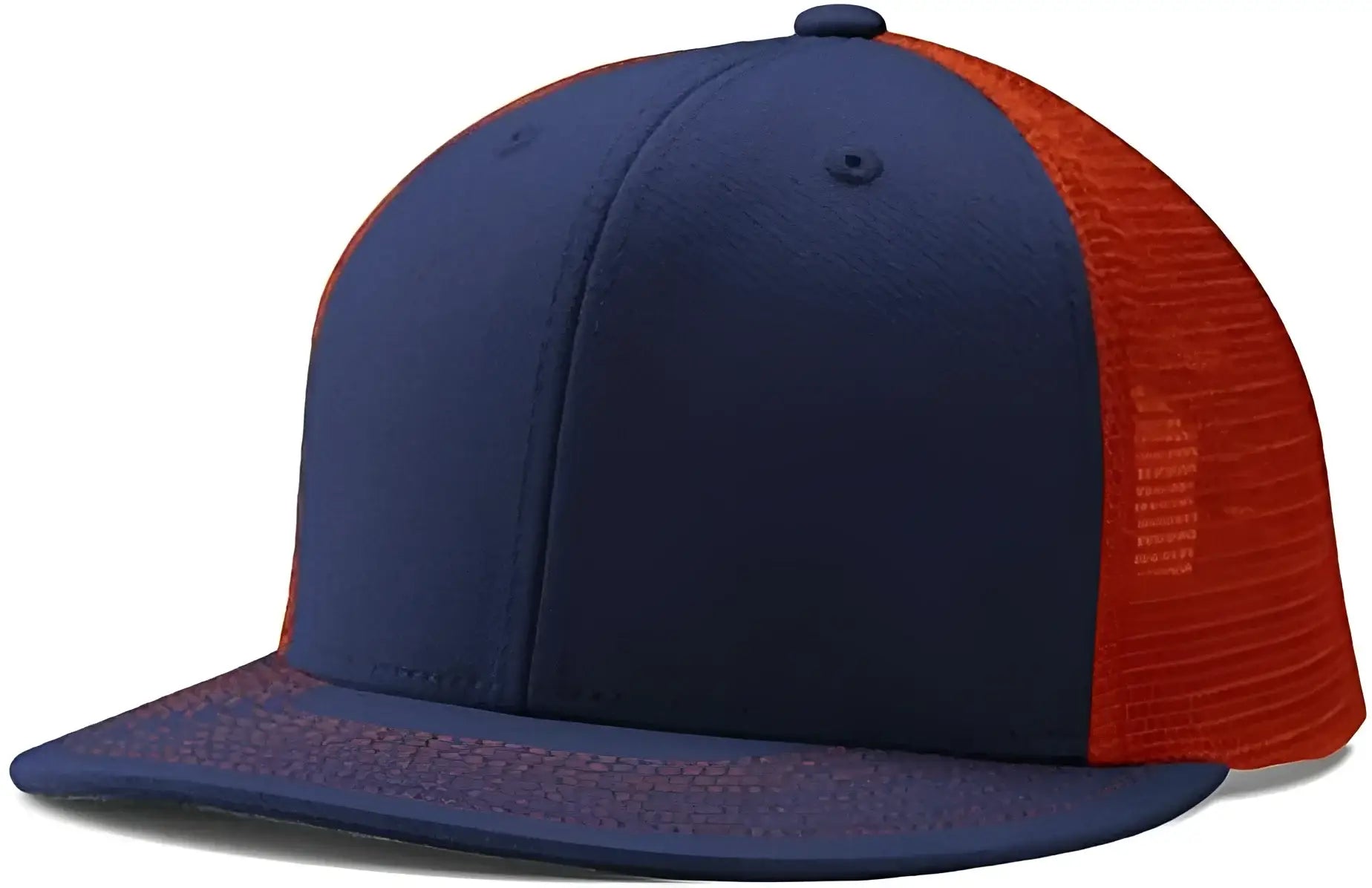 Champro HC5 Performance Trucker Snapback - Navy Orange Navy - Navy Orange / 7’’ - 7 7/8’’