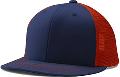 Champro HC5 Performance Trucker Snapback - Navy Orange Navy - Navy Orange / 7’’ - 7 7/8’’