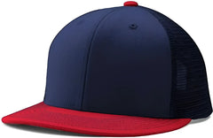 Champro HC5 Performance Trucker Snapback - Navy Navy Scarlet - Navy Red / 7’’ - 7 7/8’’