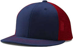 Champro HC5 Performance Trucker Snapback - Navy Scarlet Navy - Navy Red / 7’’ - 7 7/8’’