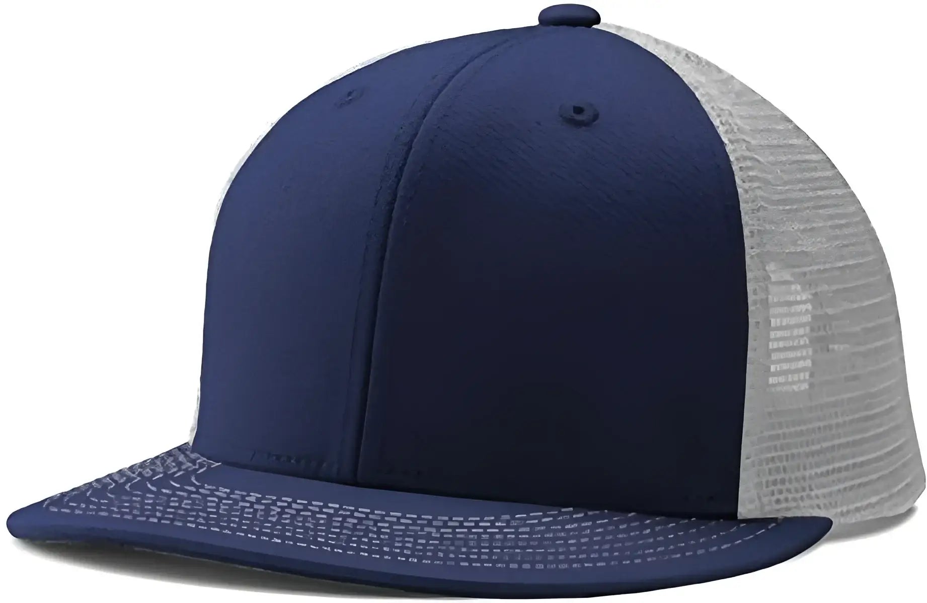 Champro HC5 Performance Trucker Snapback - Navy White Navy - Navy White / 7’’ - 7 7/8’’