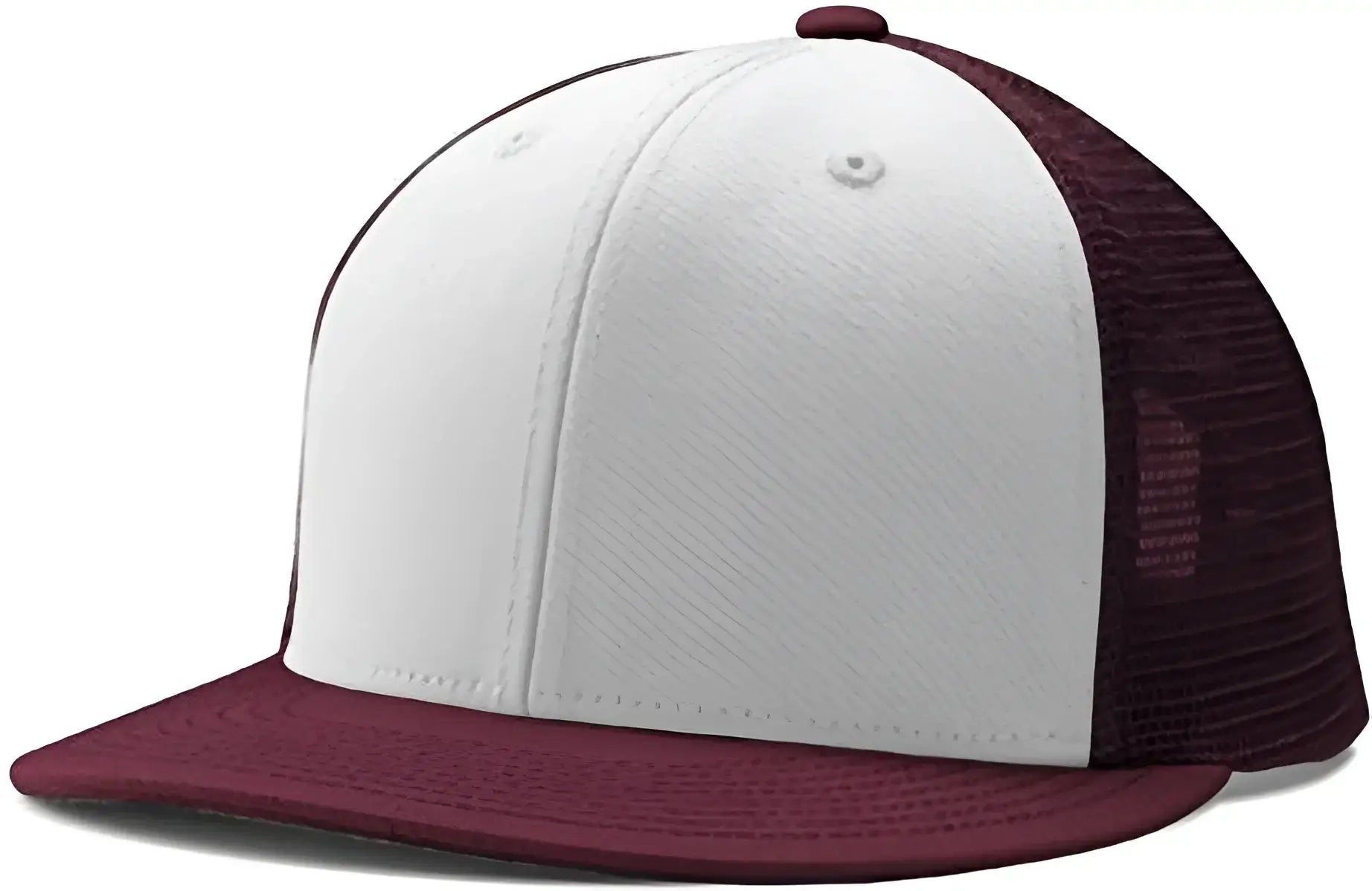 Champro HC5 Performance Trucker Snapback - White Maroon Maroon - White Maroon / 7’’ - 7 7/8’’