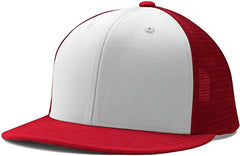 Champro HC5 Performance Trucker Snapback - White Scarlet Scarlet - White Red / 7’’ - 7 7/8’’