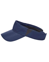 CORE365 CE002 Drive Performance Visor - Classic Navy Heather Carbon - Navy Dark Gray / One Size Fits Most