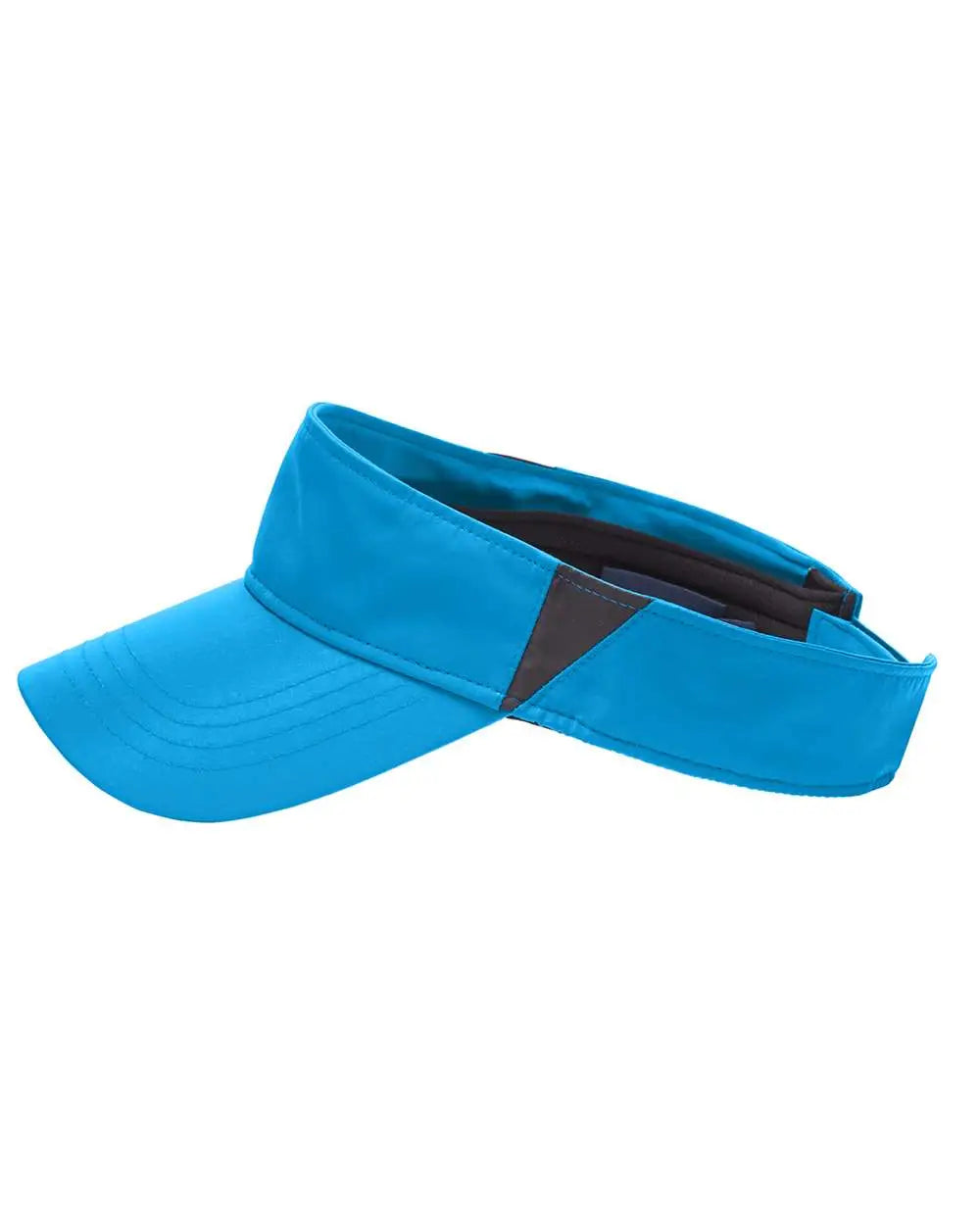 CORE365 CE002 Drive Performance Visor - Electric Blue Carbon - Dark Gray / One Size Fits Most