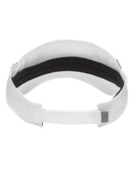 CORE365 CE002 Drive Performance Visor - White Carbon - Dark Gray / One Size Fits Most
