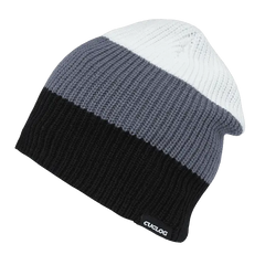 Cuglog K004 Mauna Kea 3 Tone Beanie - Black Gray White - Black Gray / One Size Fits Most