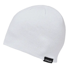 Cuglog K009 Lhotse Light Wt. Sweater Beanie - White - White / One Size Fits Most