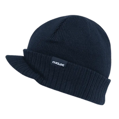 Cuglog K010 Ararat Heavy Weight Jeep Beanie with Visor - Navy - Navy / One Size Fits Most