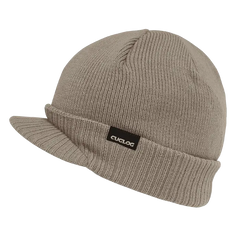 Cuglog K010 Ararat Heavy Weight Jeep Beanie with Visor - Sand - Sand / One Size Fits Most