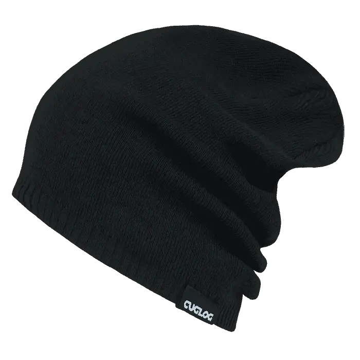 Cuglog K018 Aconcagua Beanie - Black - Black / One Size Fits Most