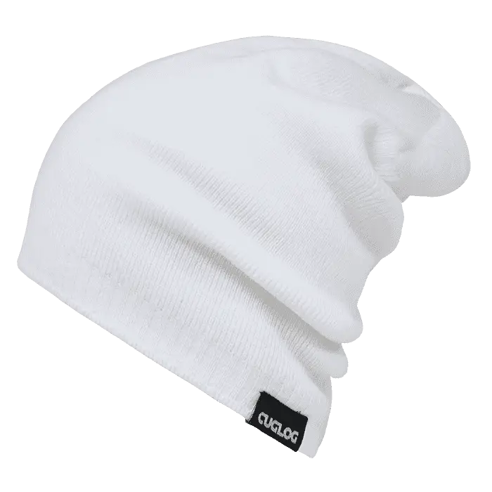 Cuglog K018 Aconcagua Beanie - White - White / One Size Fits Most
