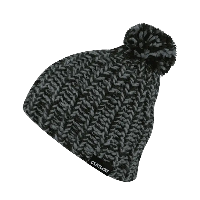 Cuglog K021 Hewitts Beanie - Black Dark Gray - Black Dark Gray / One Size Fits Most