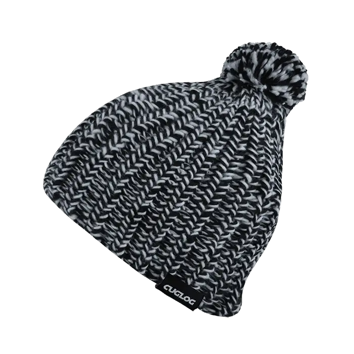 Cuglog K021 Hewitts Beanie - Black White - Black White / One Size Fits Most