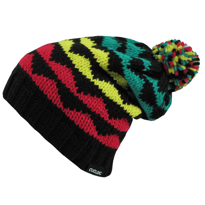 Cuglog K023 K2 Beanie - Rasta - Multi-Colored / One Size Fits Most