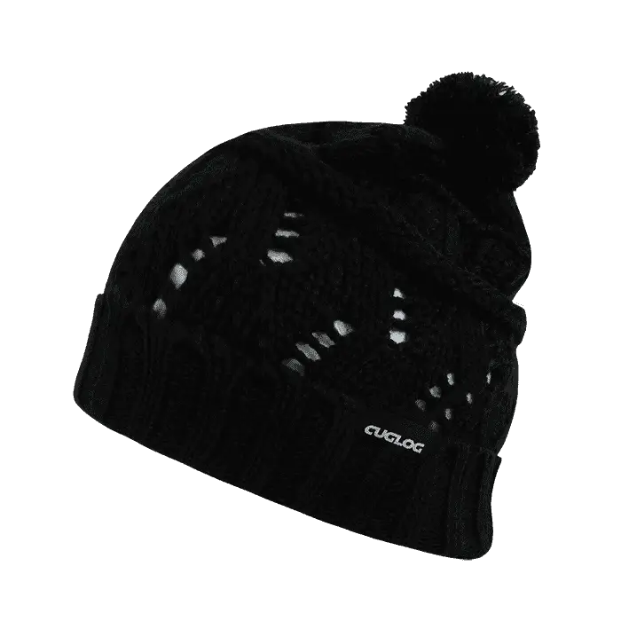 Cuglog K027 Ben Nevis Beanie - Black - Black / One Size Fits Most
