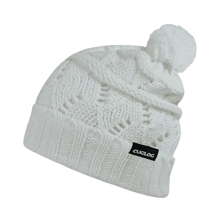Cuglog K027 Ben Nevis Beanie - White - White / One Size Fits Most
