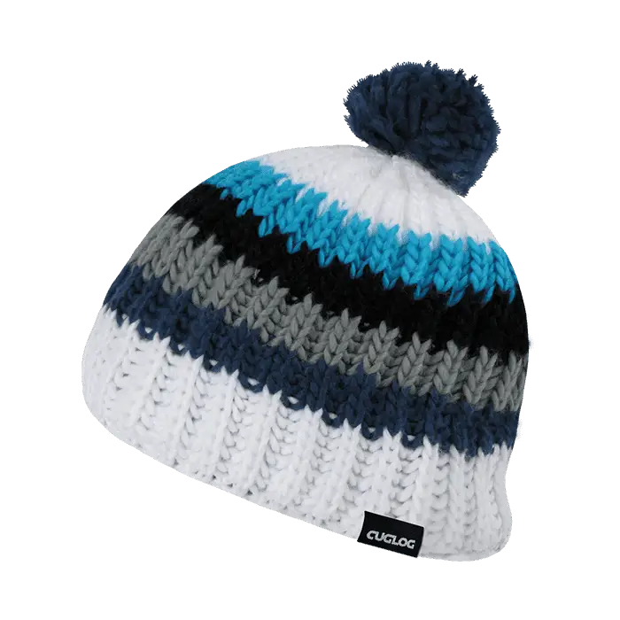 Cuglog K028 Mont Ventoux Beanie - White Royal - White Royal / One Size Fits Most