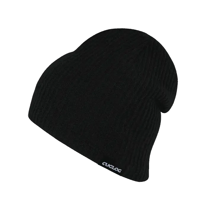 Cuglog K036 Uluru Beanie - Black - Black / One Size Fits Most