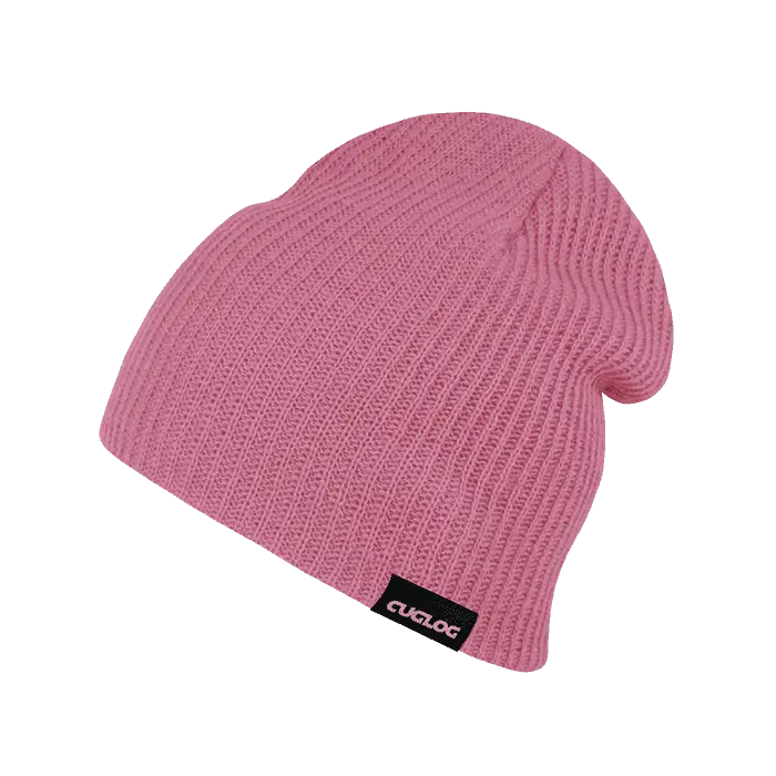 Cuglog K036 Uluru Beanie - Pink - Pink / One Size Fits Most