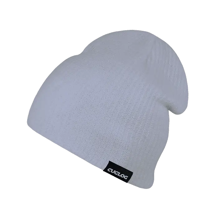 Cuglog K036 Uluru Beanie - White - White / One Size Fits Most